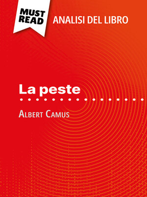 cover image of La peste di Albert Camus (Analisi del libro)